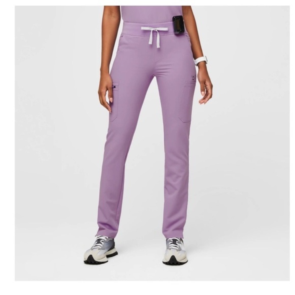 Lavender Dew Figs Yola High Waisted 2.0 Scrub Pants Medium